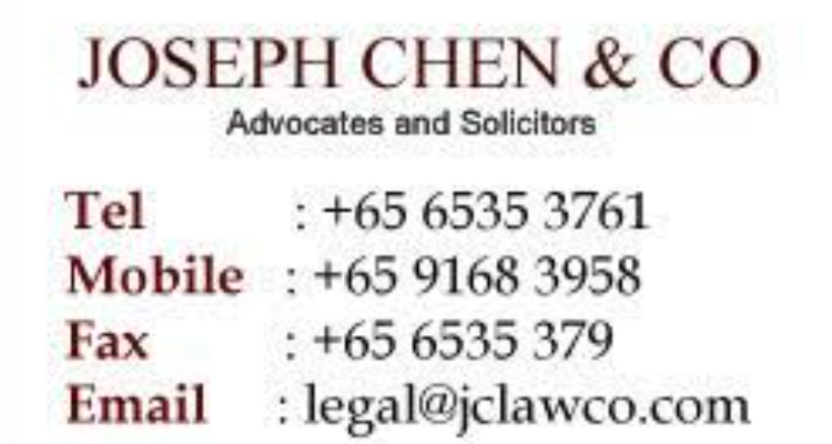 Joseph Chen & Co | Lawyers in Singapore
