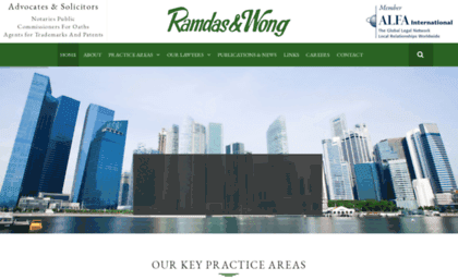 RAMDAS & WONG | Lawyers in Singapore